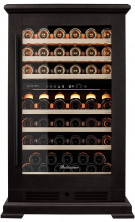 Винный шкаф MEYVEL MV77PRO-KBT2 (Тёмный шоколад)