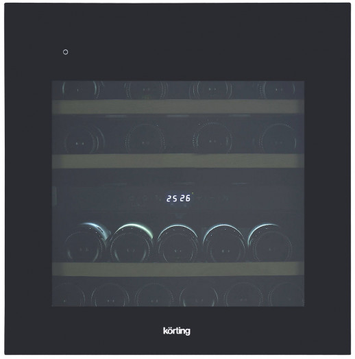 Встраиваемый винный шкаф Korting KFW 604 DB GN