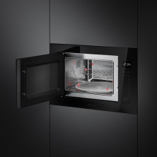 Встраиваемая микроволновая печь SMEG FMI225BI