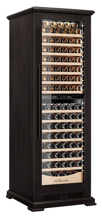 Винный шкаф MEYVEL MV163PRO-KBT2 (Тёмный шоколад)