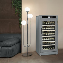 Винный шкаф MEYVEL MV69-WG1-M (Grey Quartz)