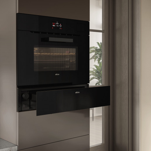 Встраиваемый шкаф для подогрева ELICA VIRTUS WARM DRAWER 60 PP BL