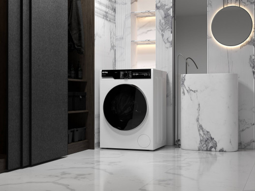Стирально-сушильная машина Korting KWD 58L1496 белый