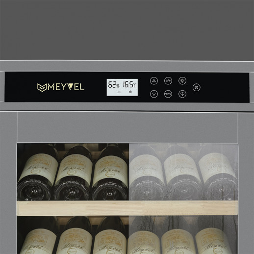 Винный шкаф MEYVEL MV102-WG1-M (Grey Quartz)