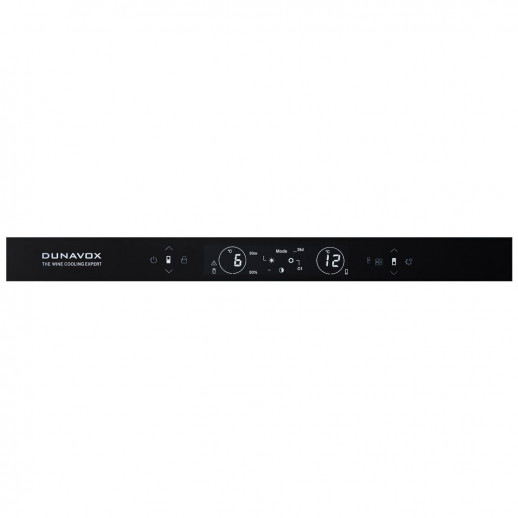 Встраиваемый винный шкаф Dunavox DVH-19.50B.TO