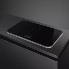Индукционная варочная панель с вытяжкой SMEG HHSL7845X