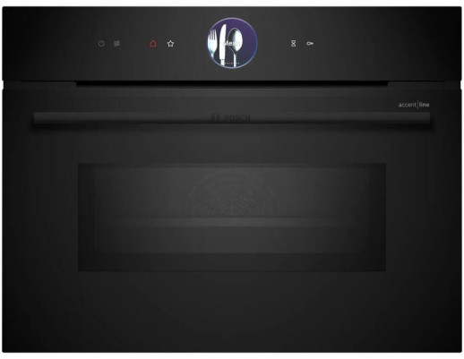 Компактный духовой шкаф с СВЧ Bosch CMG936AB1S