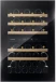 Встраиваемый винный шкаф Dunavox DVH-44.120DB.TO