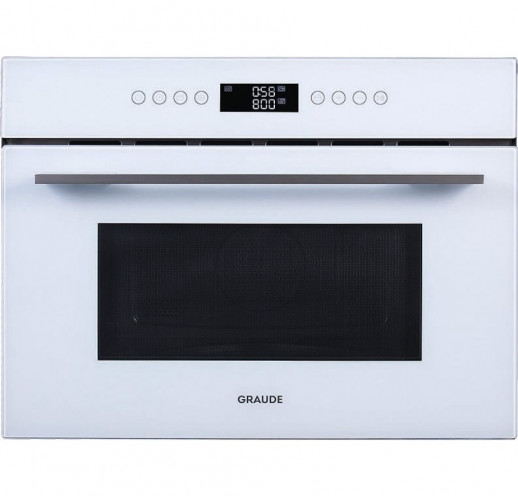 Электрический компактный духовой шкаф с СВЧ Graude BWG 45.0 W белый