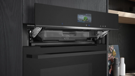 Компактный духовой шкаф с паром Siemens CS736G1B1