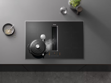 Индукционная варочная панель с вытяжкой MIELE KMDA 7272-1 FR Silence