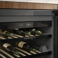 Встраиваемый винный шкаф MIELE KWTUS 7054 F OBSW
