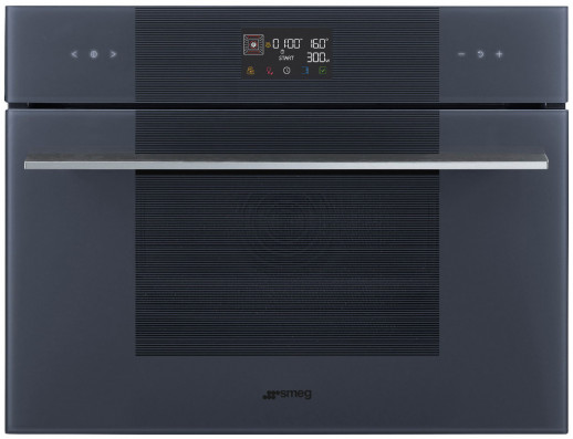 Компактный духовой шкаф с микроволнами SMEG SO4102M1G