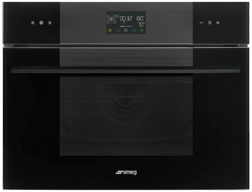 Компактный духовой шкаф с паром SMEG SO4102S3B3