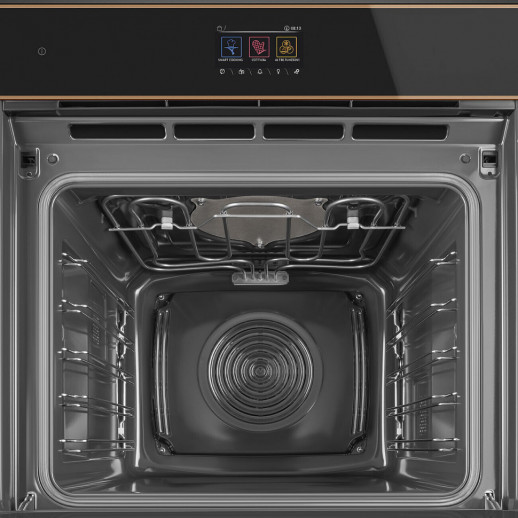 Духовой шкаф с СВЧ SMEG SO6604M2PNR
