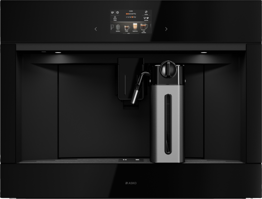 Встраиваемая кофемашина ASKO CMB54BG черное стекло