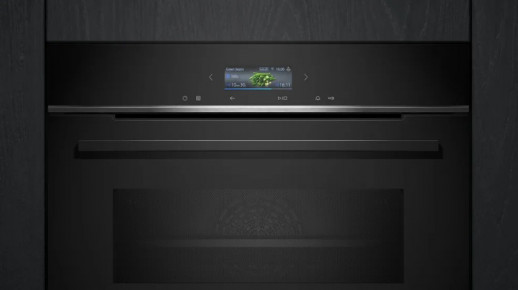 Компактный духовой шкаф с СВЧ Siemens CM724G1B1