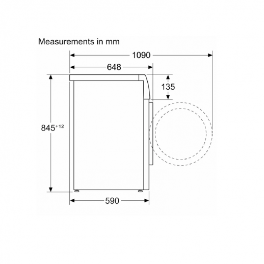 Стиральная машина Bosch WGB256A0ME