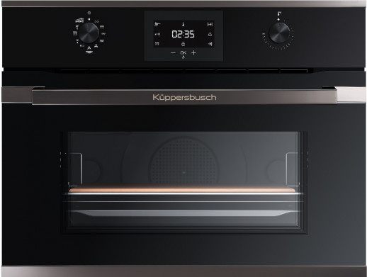 Компактный духовой шкаф Kuppersbusch CBP 6332.0 S2 Black Chrome